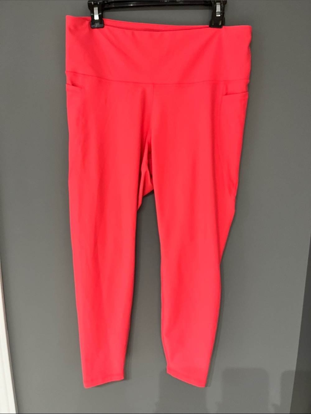 3/$15 Old Navy High-Waist Leggings in Bright Coral